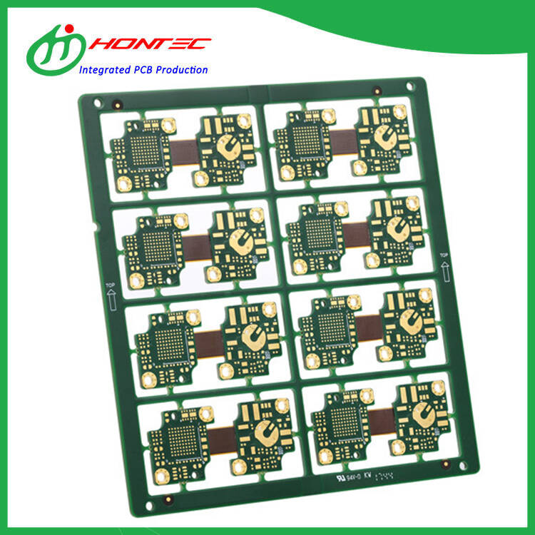 PCB rigid cu 8 straturi Flex